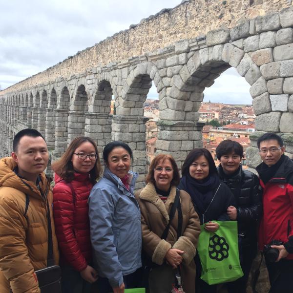 Agentes de viaje y turoperadores chinos visitan&nbsp;Segovia