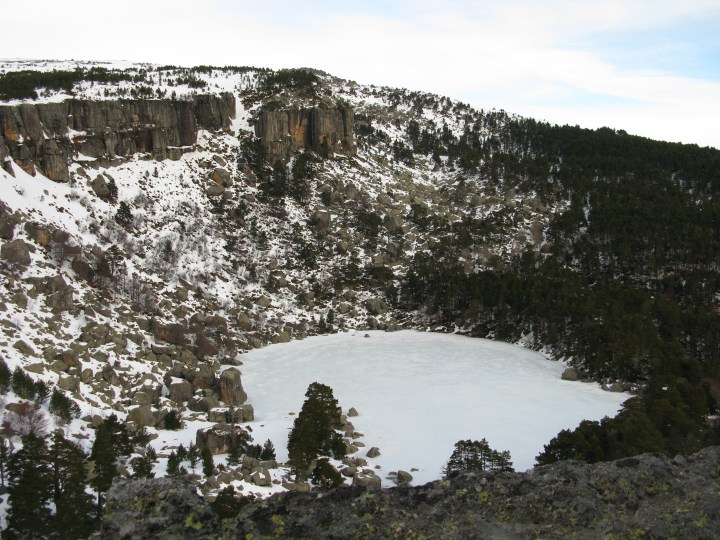 De ruta con raquetas de nieve por la Laguna&nbsp;Negra