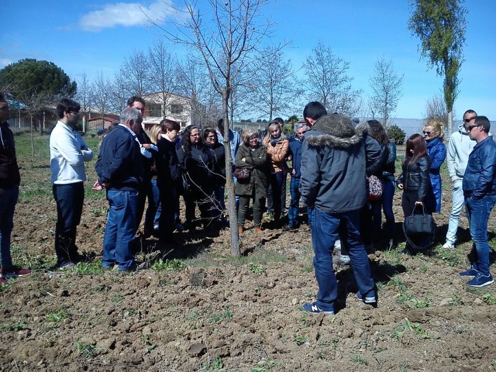 Unos 50 alumnos de escuelas taller de la provincia visitan el vivero de la Diputación para conocer técnicas&nbsp;forestales
