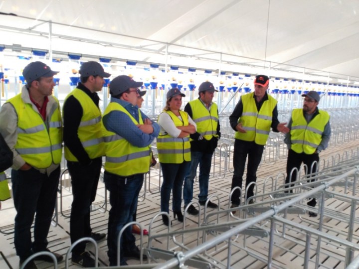 Luis Rey visita la nueva granja de El Cubo de la&nbsp;Solana