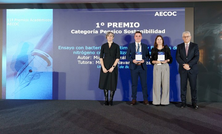 El burgalés Miguel González Mambrillas gana el Primer Premio PepsiCo a la Sostenibilidad por un trabajo con bacterias bioestimulantes y fijadoras de nitrógeno como&nbsp;fertilización